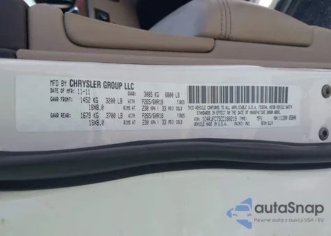 2012 Jeep Grand Cherokee Overland from USA, damaged, VIN 1C4RJFCT5CC180219